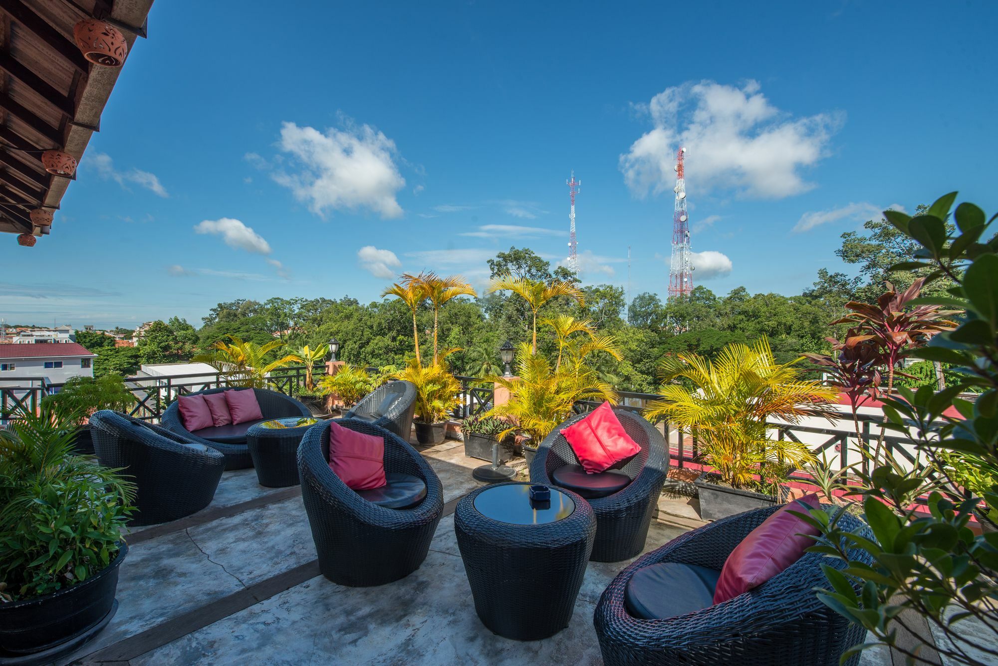 อังกอร์ พาโนรามิค บูติก โฮเทล Hotel เสียมราฐ ภายนอก รูปภาพ